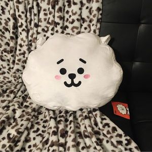 BT21 RJ Medium Face Plush Pillow